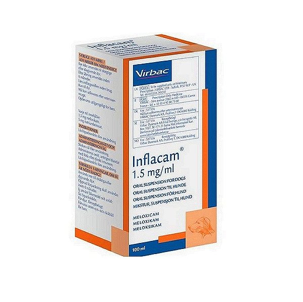INFLACAM Meloxicam Oral Suspension, dog