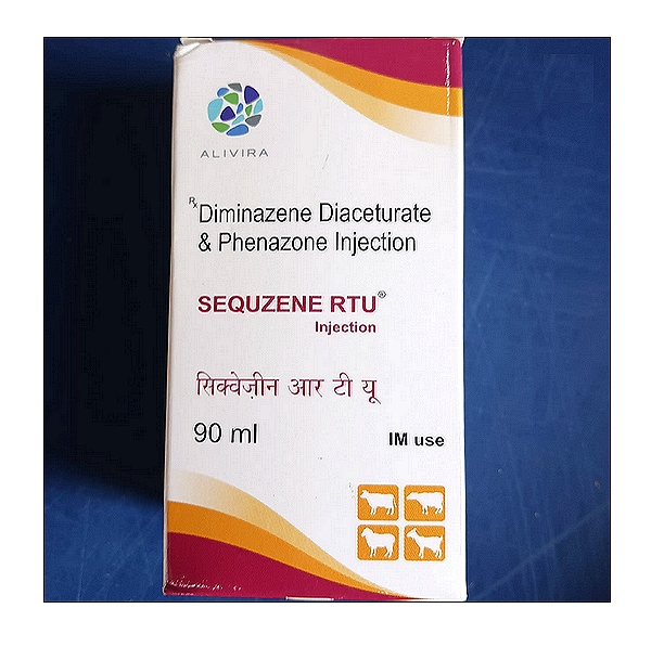 SEQUZENE RTU Diminazene & Phenazone Injection